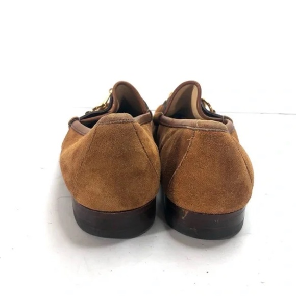 VINTAGE GUCCI HORSEBIT 1953 SUEDE LOAFER - Picture 4 of 8